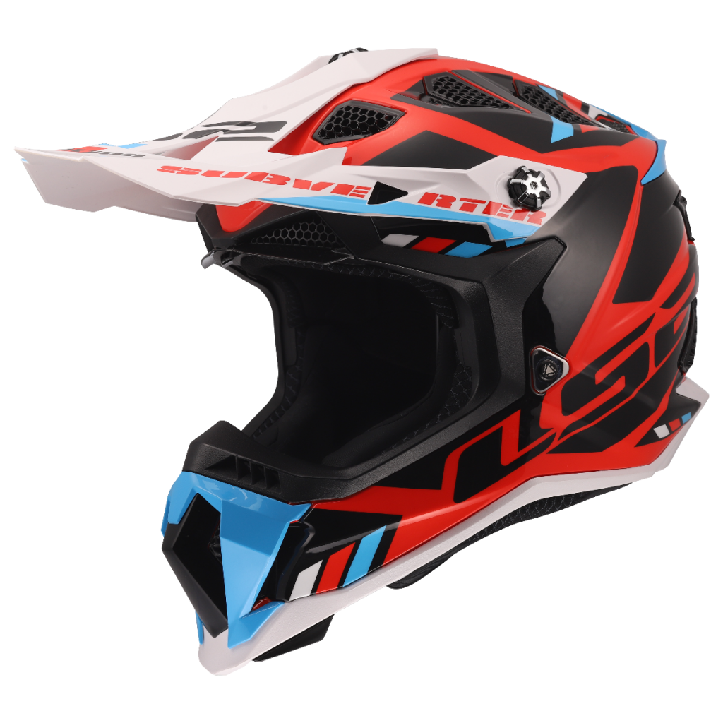 LS2 MX700 SUBVERTER EVO II STOMP WHITE BLUE RED-06