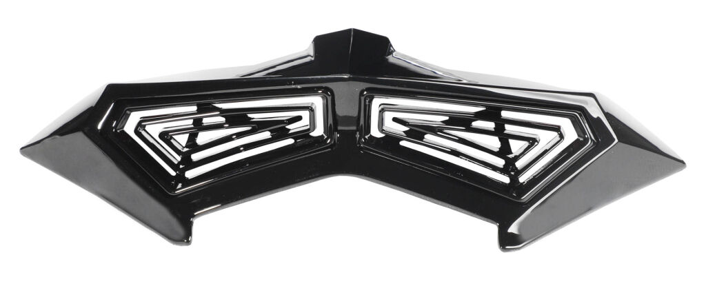 LS2 MX701 AIR VENT REAR GLOSS BLACK