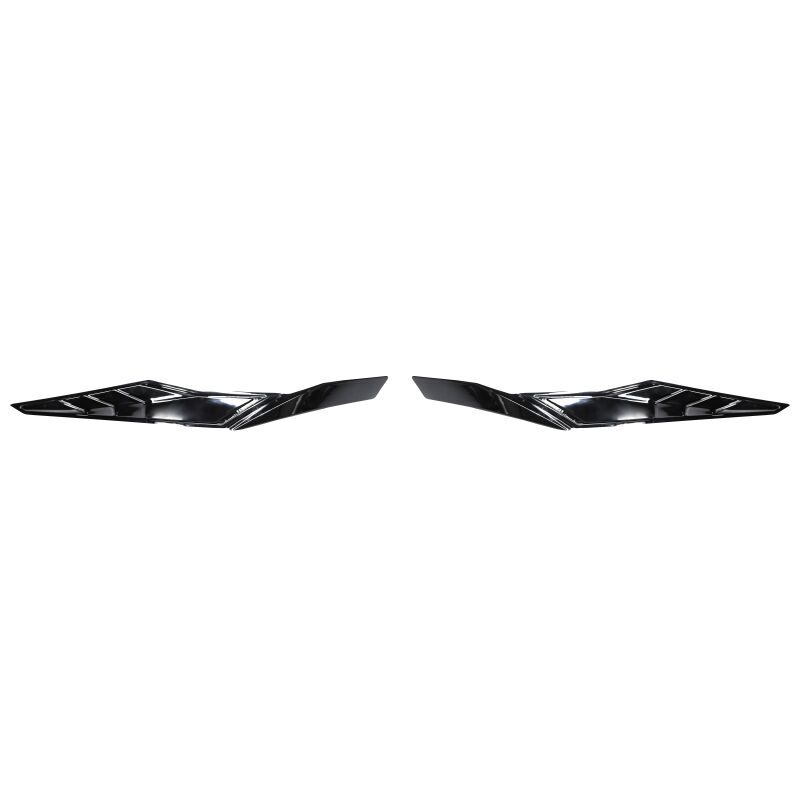 LS2 MX701 AIR VENT SIDE GLOSS BLACK