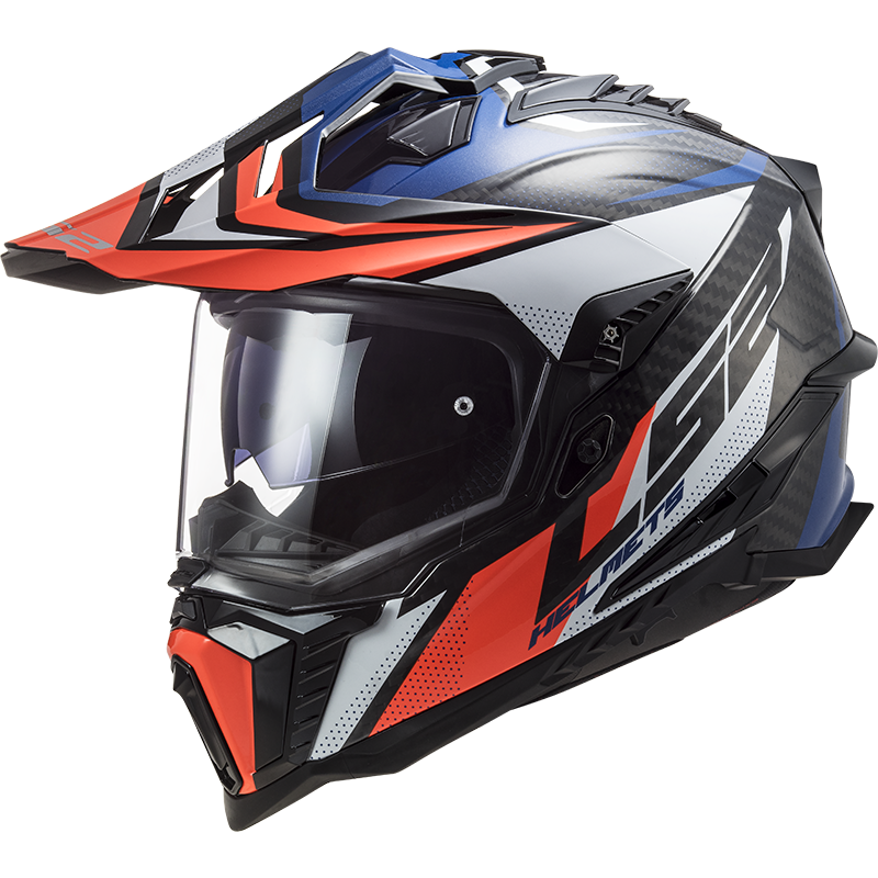 LS2 MX701 EXPLORER C FOCUS G.BLUE WHITE RED