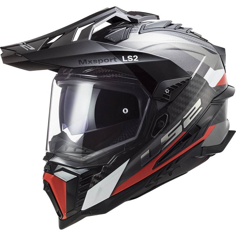 LS2 MX701 EXPLORER C FRONTIER G.TITANIUM RED
