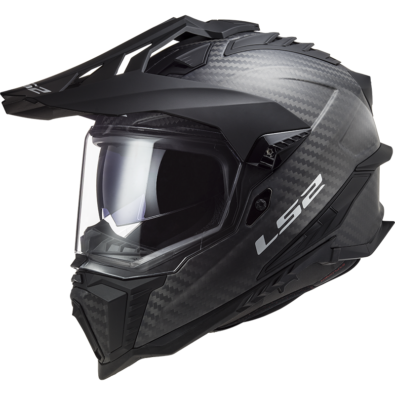 LS2 MX701 EXPLORER C SOLID MATT CARBON