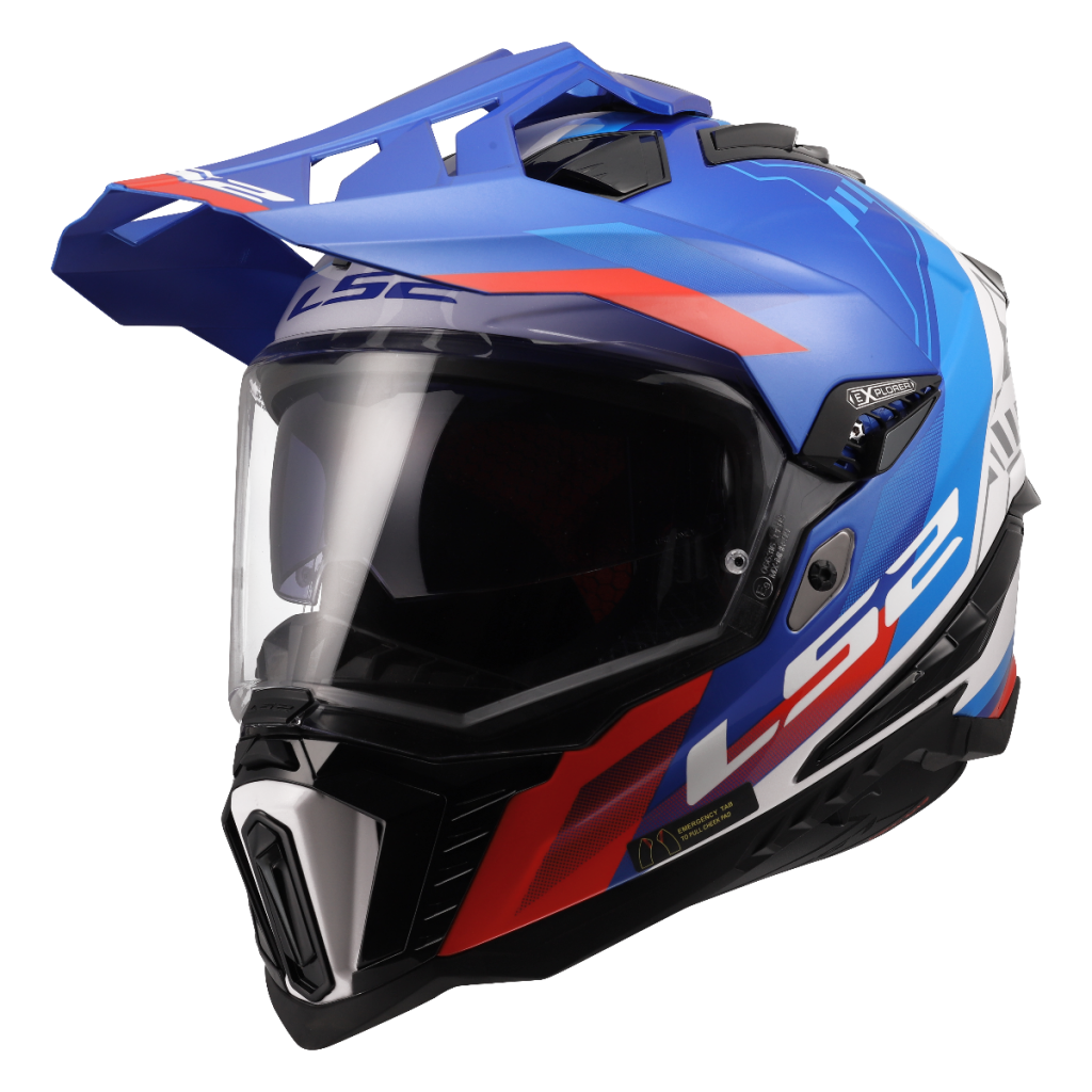 LS2 MX701 EXPLORER HEXA WHITE BLUE RED-06