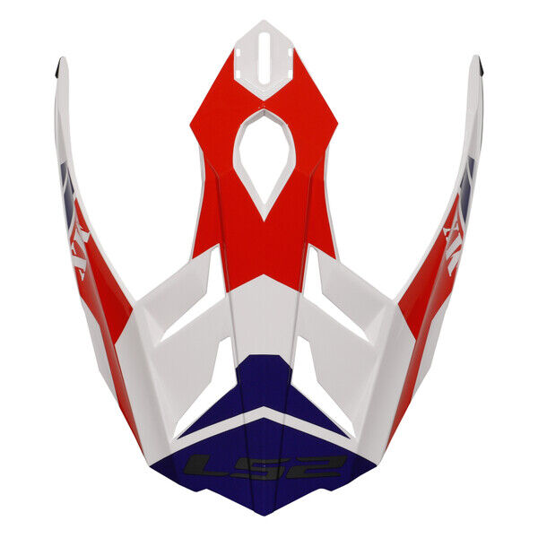 LS2 MX701 PEAK ATLANTIS G.WHITE RED BLUE