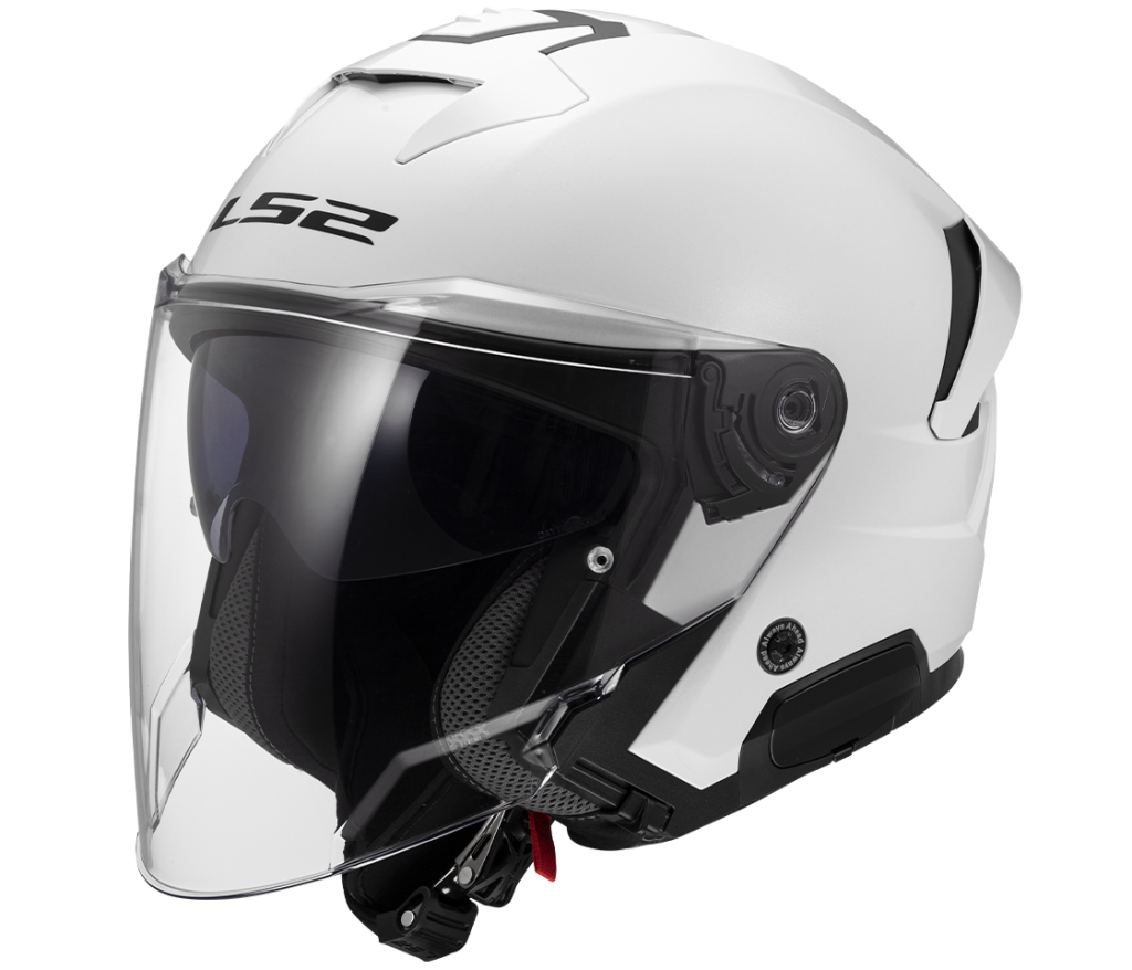 LS2 OF618 VERSO II SOLID WHITE