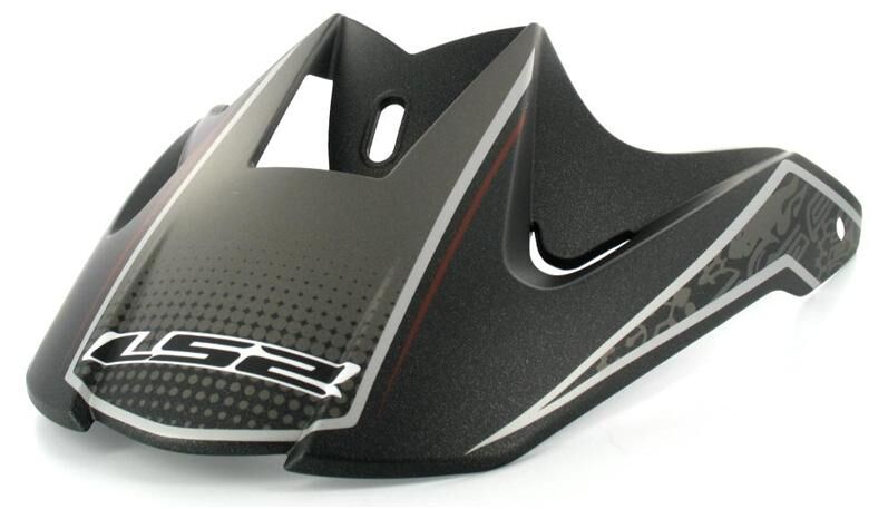 LS2 PEAK MX426 BLACK ( AIRFORCE2 )