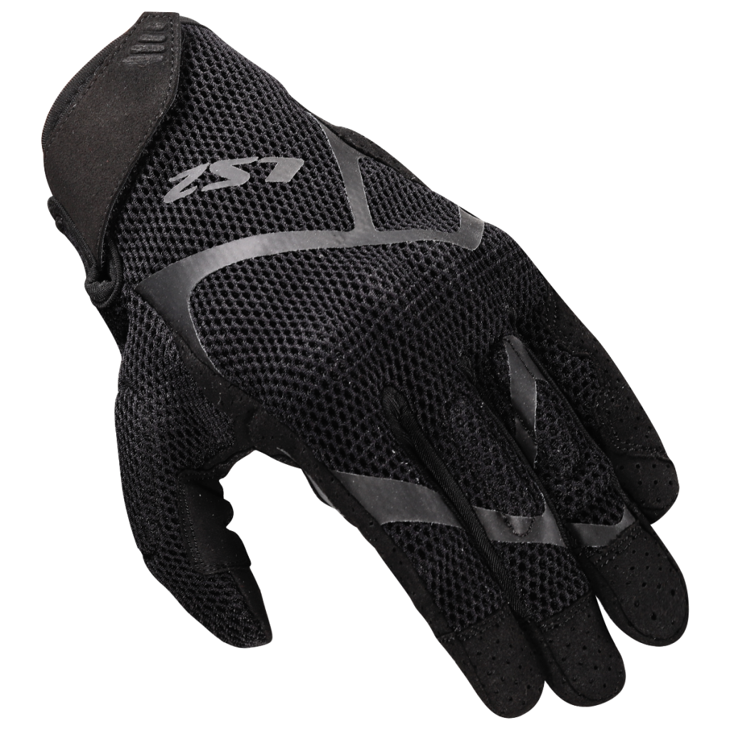 LS2 RAY II LADY GLOVES BLACK
