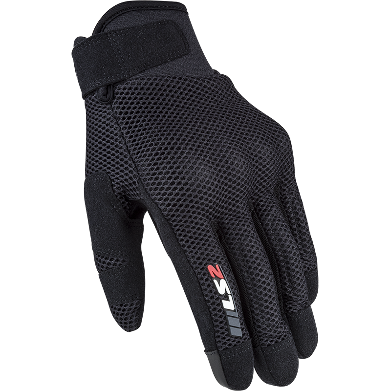 LS2 RAY MAN GLOVES BLACK