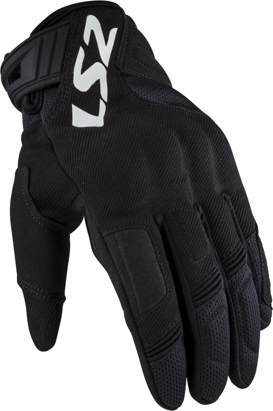 LS2 SILVA MAN GLOVES BLACK