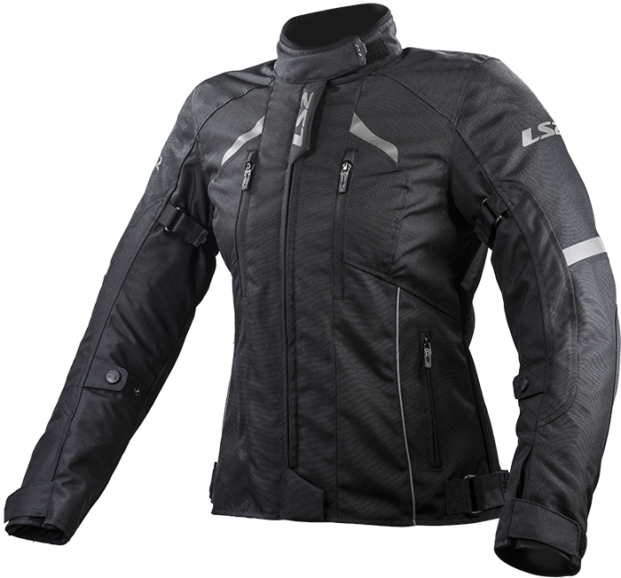 LS2 X-TERRAIN LADY JACKET BLACK GREY 3XL