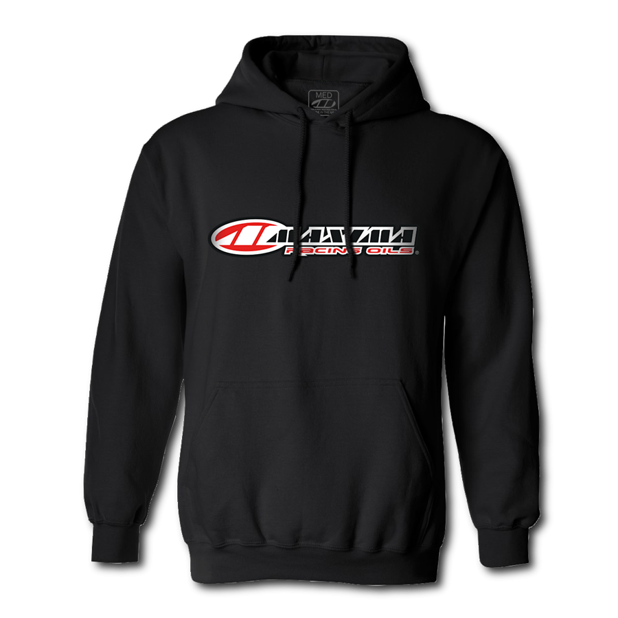 MAXIMA Logo Pullover Hoodie / Black