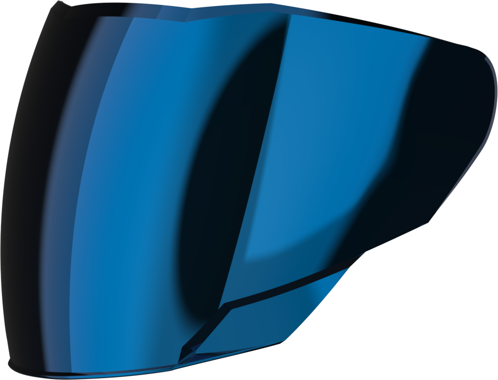 LS2 OF618 VISOR IRIDIUM BLUE