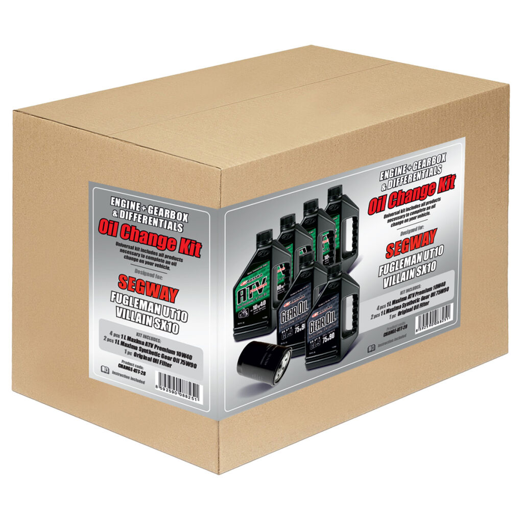 Oil change kit + diff. gearbox - SEGWAY Fugleman UT10, Villain SX10