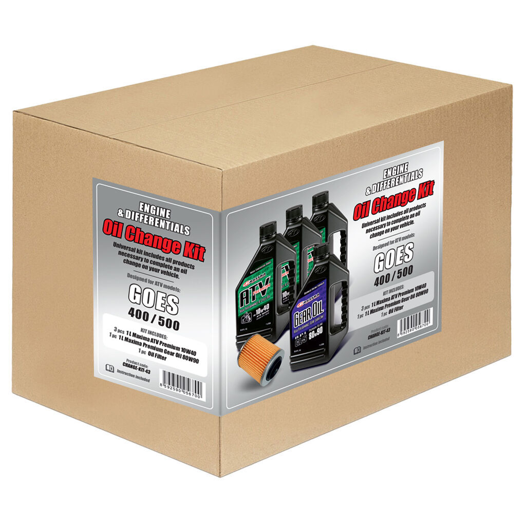Oil change kit + diff. - GOES 400/500