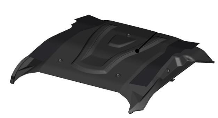 Plastic roof for Cabin Segway Villain SX10 (2024+)
