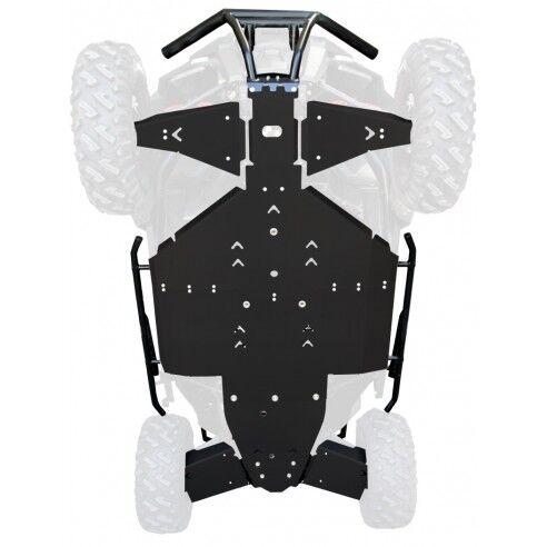 XRW PROT.CENTRAL PHD SKID PLATE - POLARIS RZR 900 S 2015