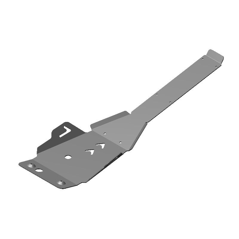 XRW SKID PLATE - 3mm - POLARIS OUTLAW 525 S/450 MXR