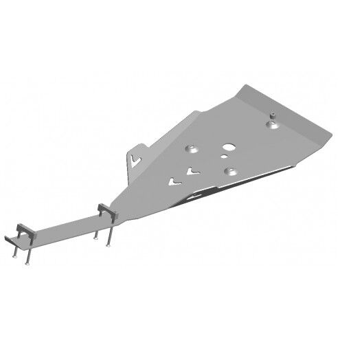 XRW SKID PLATE 5mm - KAWASAKI KFX 450