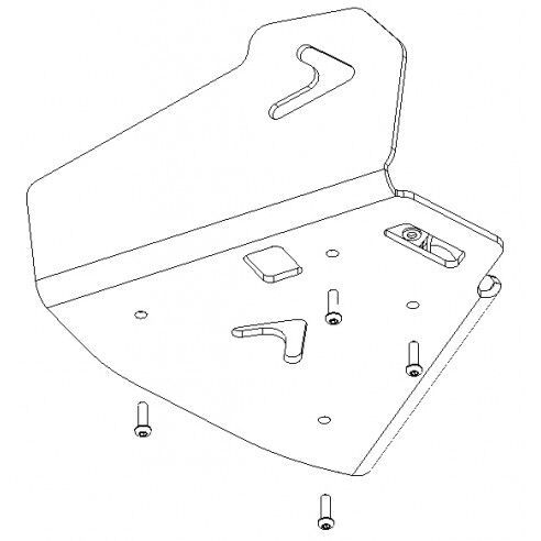 XRW FRONT A-ARMS ALU - MAVERICK 1000 Xxc