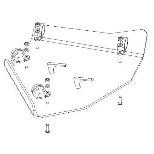 XRW BACK A-ARMS ALU - MAVERICK 1000 Xxc