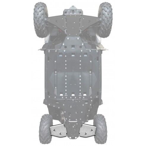 XRW REAR A-ARM GUARDS ALU - CAN-AM MAVERICK SPORT