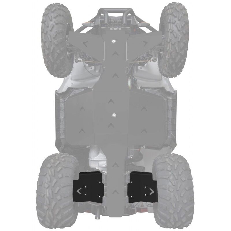 XRW REAR A-ARM GUARDS PHD - POLARIS SPORTSMAN 570
