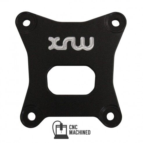 XRW REAR PLATE BLACK TEXT. - RZR 1000 XP