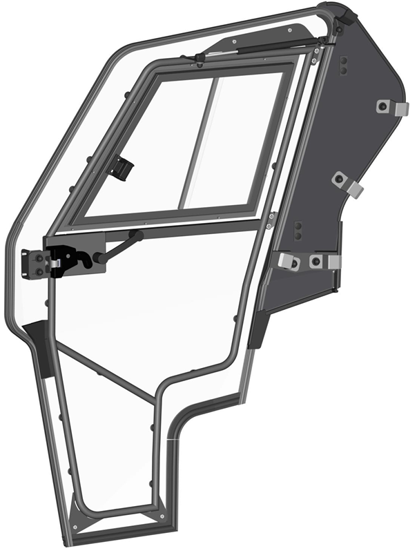 Right Door for Cabin UTV LINHAI 1100 DIESEL