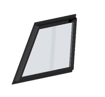 Right Window Assembly for Linhai UTV 520/550/570 T-BOSS