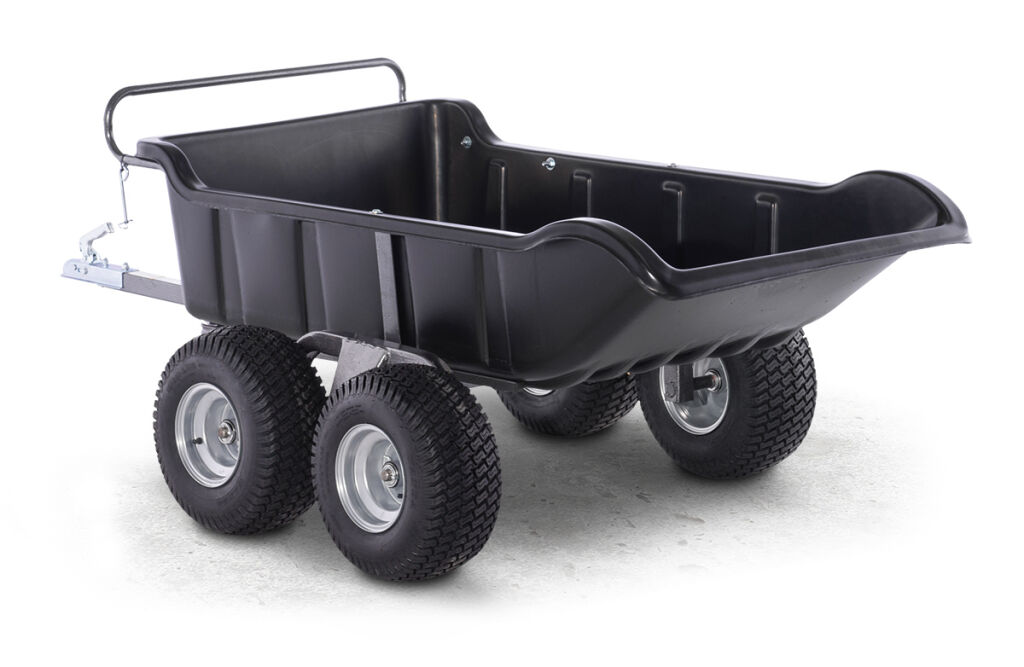 SHARK ATV TRAILER GARDEN 680 BLACK, 4 WHEEL