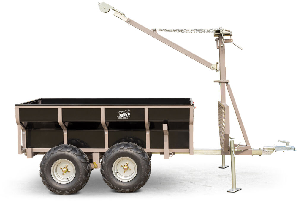 SHARK ATV TRAILER WOOD 1500 BLACK