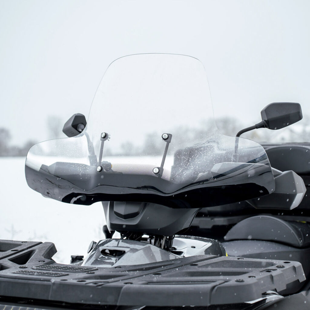 SHARK ATV WINDSHIELD (UNIVERSAL WITH MOUNTING KIT)