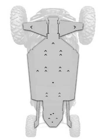 XRW SKID PLATES KIT ALU - POLARIS RZR4 TURBO 2019