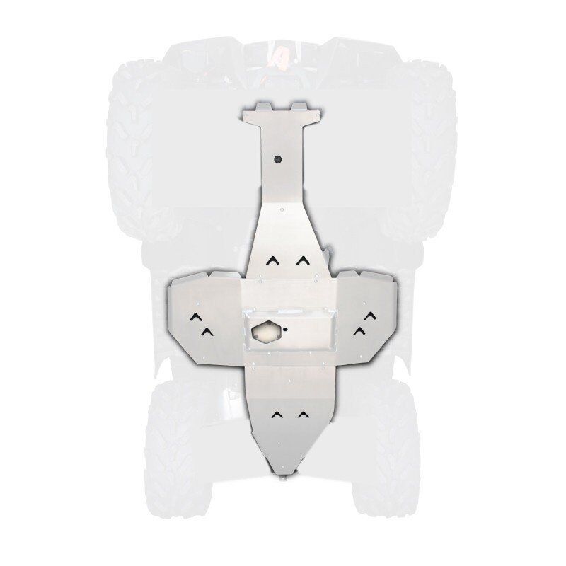 XRW SKID PLATES KIT ALU - POLARIS SPORTSMAN TOURING XP 1000