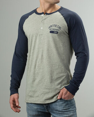 Arctic Cat T-SHIRT ARCTIC CAT HENLEY L/S ML