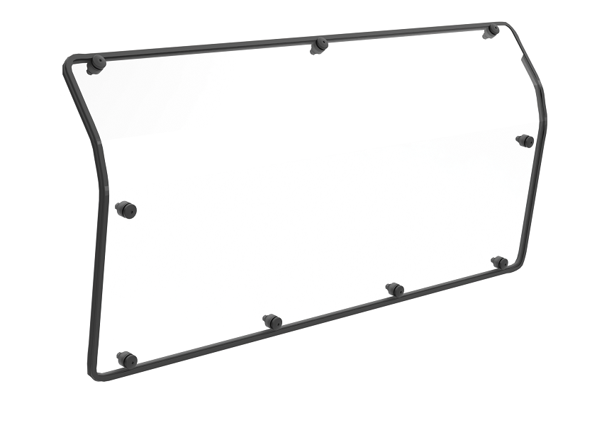 UT6 REAR WINDSHIELD