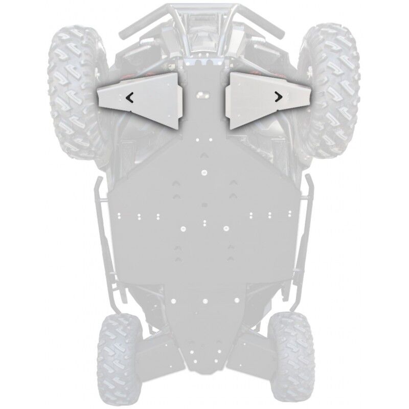 XRW FRONT A-ARM GUARDS ALU - POLARIS RZR TRAIL S 1000