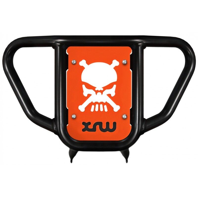 XRW FRONT BUMPER XR9 BLACK PHD ORANGE