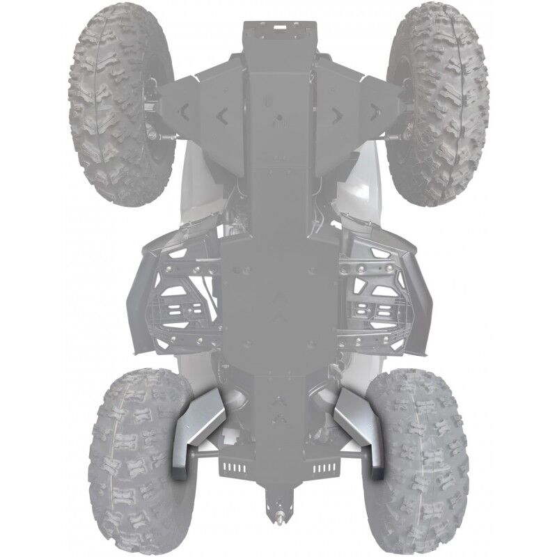 XRW REAR A-ARM GUARDS ALU - RENEGADE 650/1000 XXC 2023+