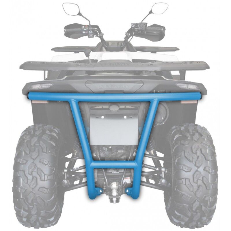 XRW REAR BUMPER ALU SX6 BLUE RAL 5012 - SEGWAY SNARLER AT5 S / L