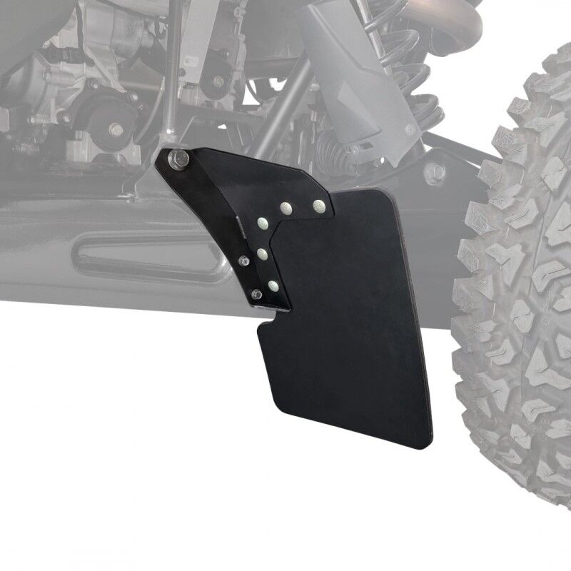 XRW REAR LOWER MUD FLAPS KIT - POLARIS RZR PRO R