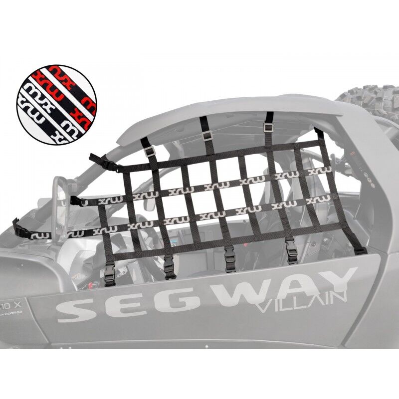 XRW ROLL CAGE NETS BLACK / RED - SEGWAY VILLAIN SX10