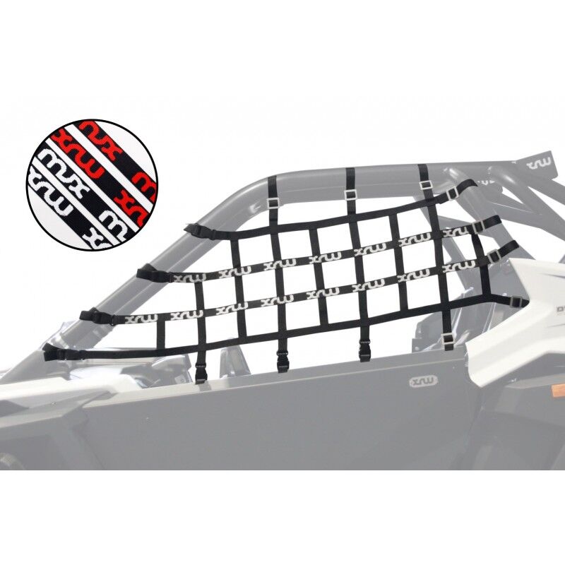 XRW ROLL CAGE NETS WHITE - POLARIS RZR PRO XP (2020+)