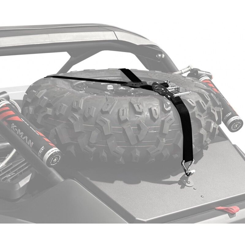 XRW SPARE TIRE Y-STRAP BLACK - UNIVERSAL / SEGWAY VILLAIN SX10 / SX20