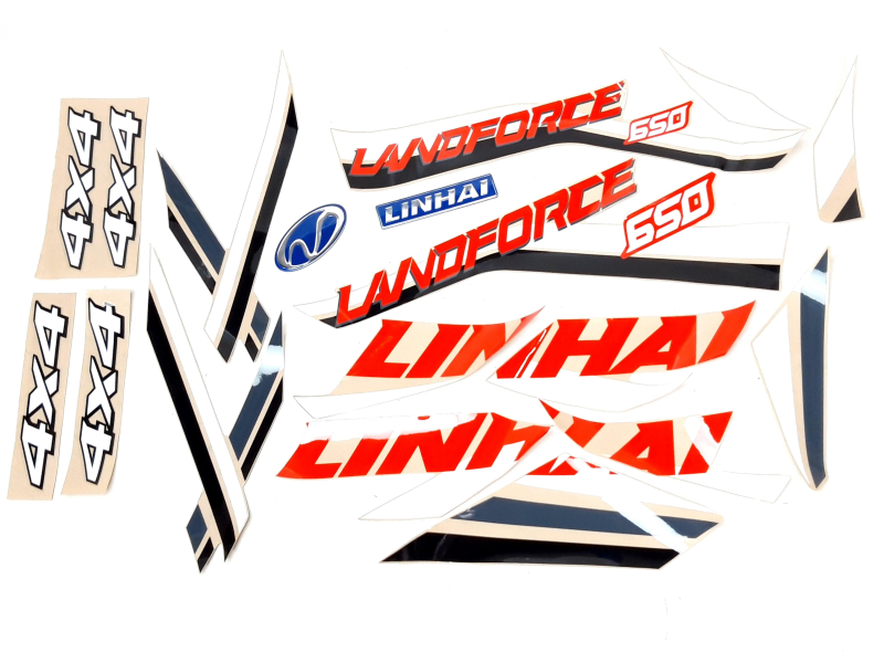DECALS ASSY No.7 (LINHAI LOGO) (MATCH GOLD FENDES)