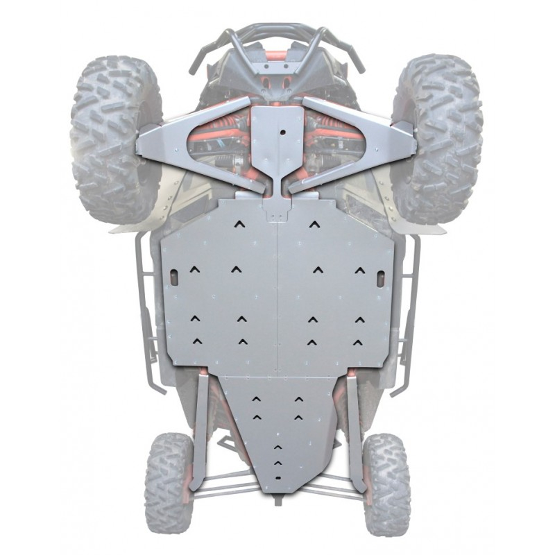 Full Aluminium Skid Plate Kit XRW for Can-Am Maverick X3 XRS