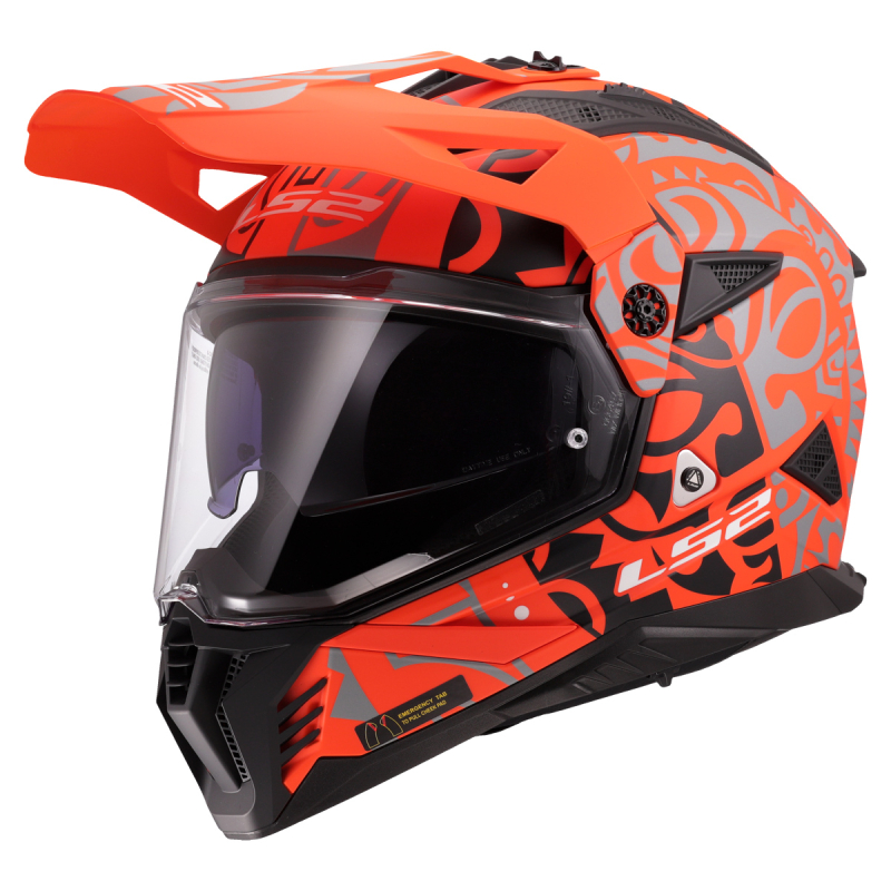 Шолом LS2 MX702 Pioneer II Rangi Orange-06