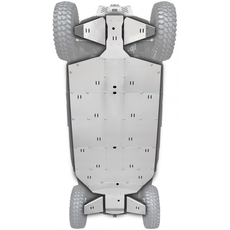 XRW Complete Aluminum Skid Plate Kit for Segway Fugleman UT10 Crew (2023+)