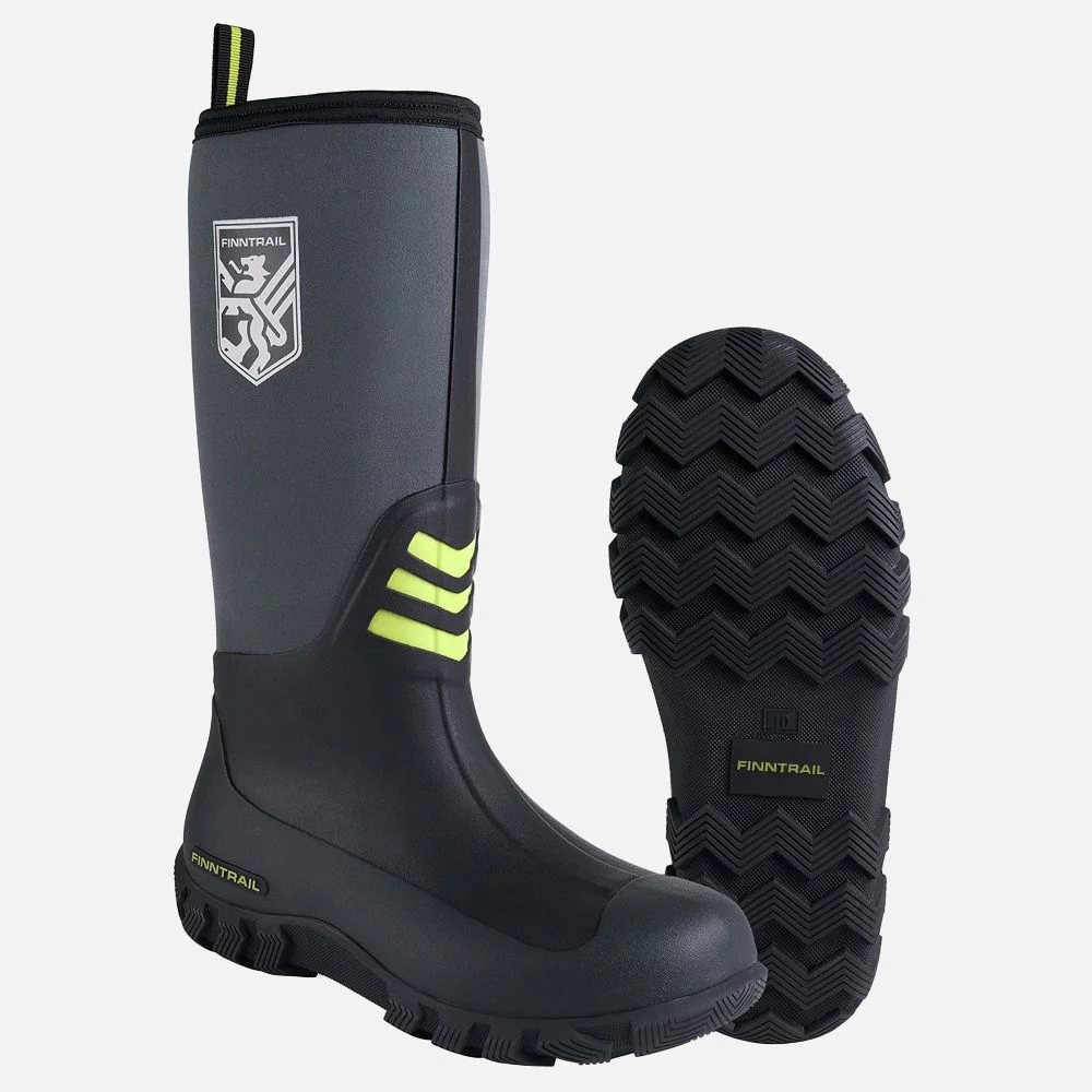 Finntrail Outlander Rubber Boots Yellow