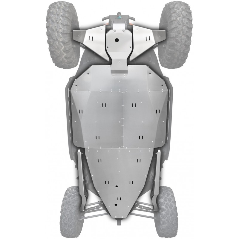 XRW Complete Aluminum Skid Plate Kit for CFMOTO ZFORCE Z10 (2025+)